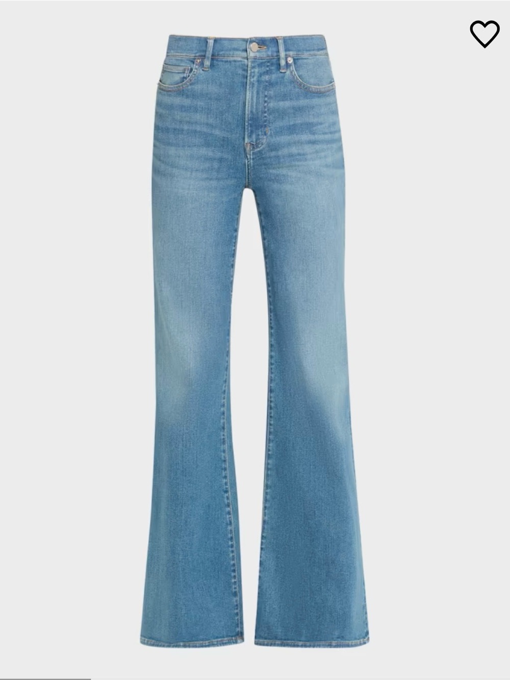 Veronica beard Women's size 25 2 Light Blue Joplin High-Rise Flared Jeans